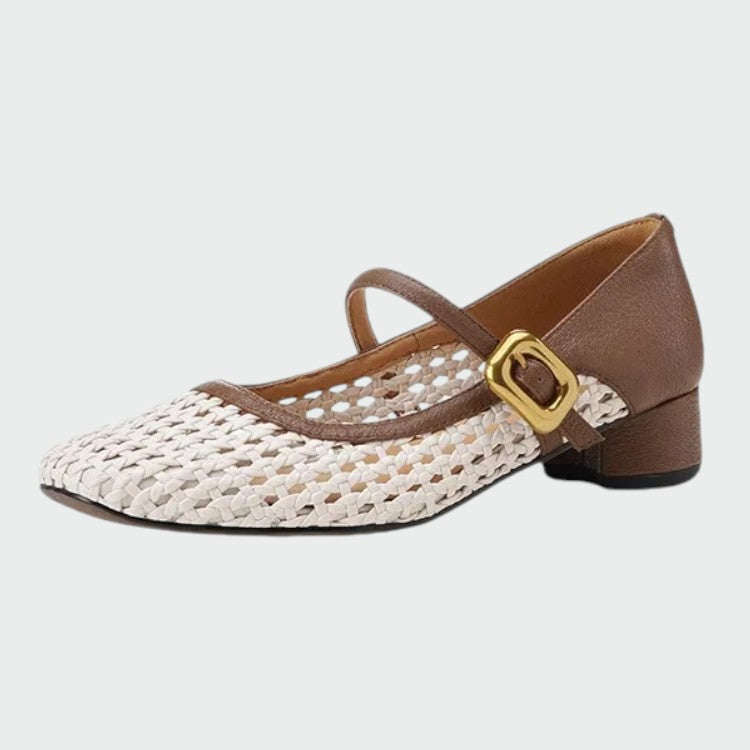 Dorothy | Damskie wygodne buty Mary Jane z ozdobnym detalem