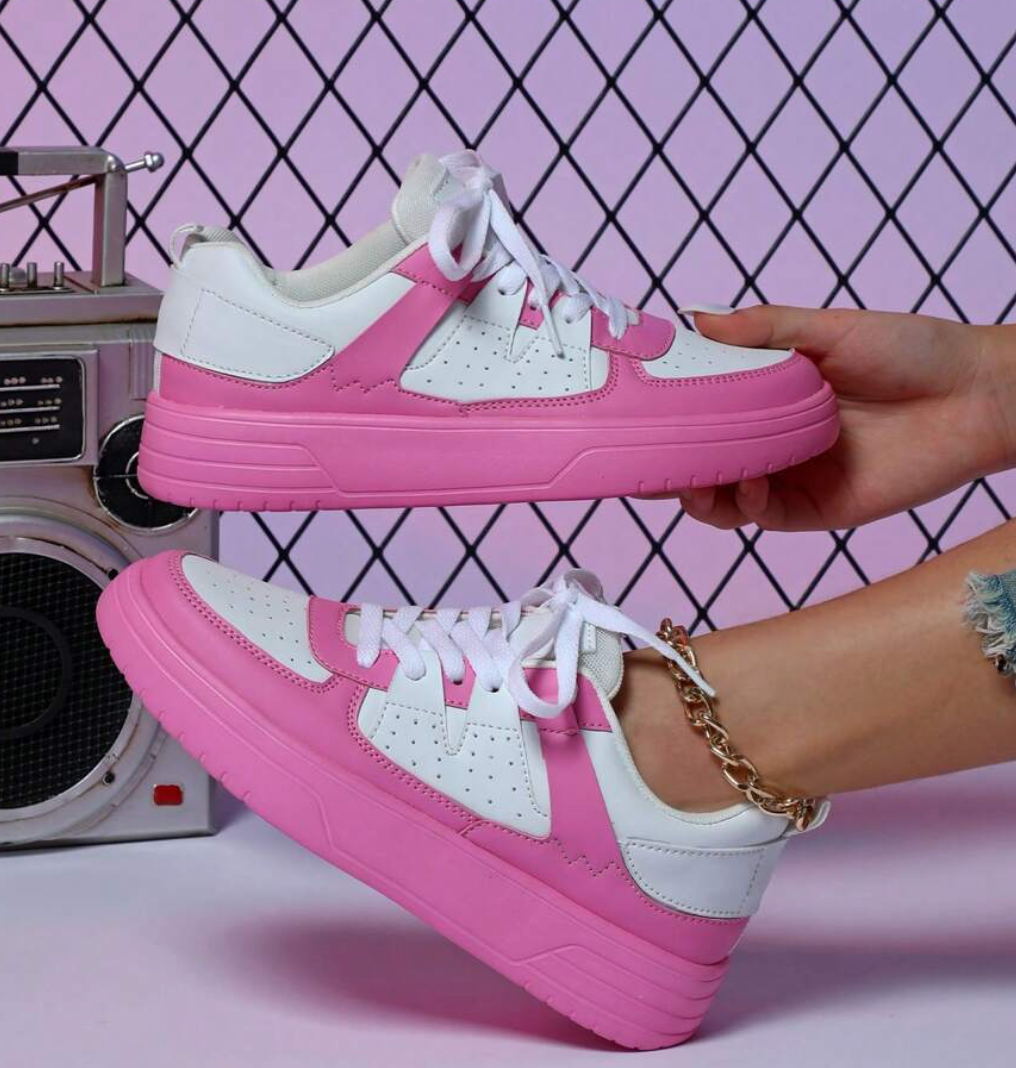 Ewa | Sneakersy damskie z nowoczesnym designem i miękką podeszwą