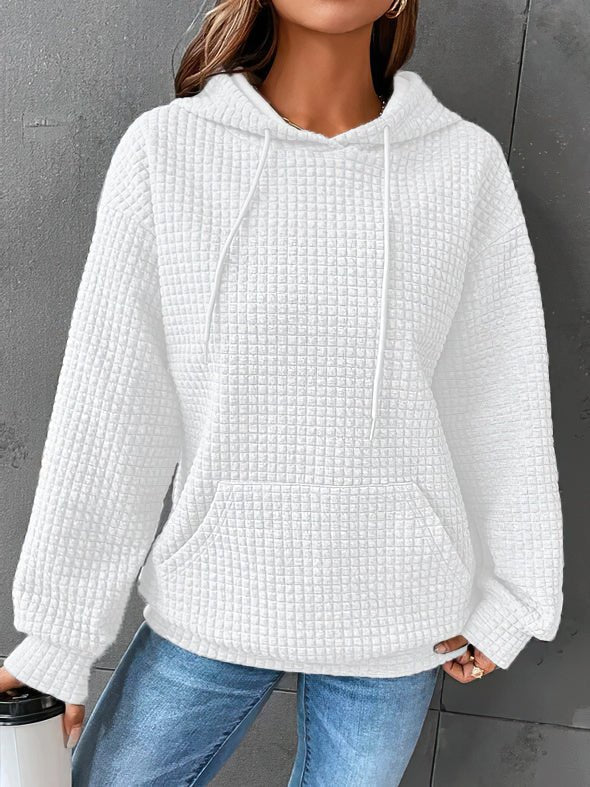 Kasey – wygodna damska bluza z kapturem – zima