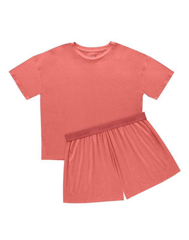 Micah | Damski 2-częściowy komplet loungewear z oversize T-shirtem