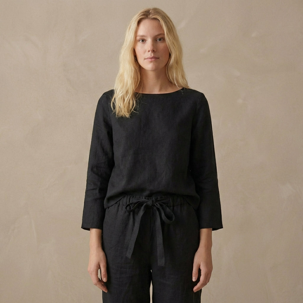 Jamie | Komplet damski loungewear z luźnym topem i spodniami