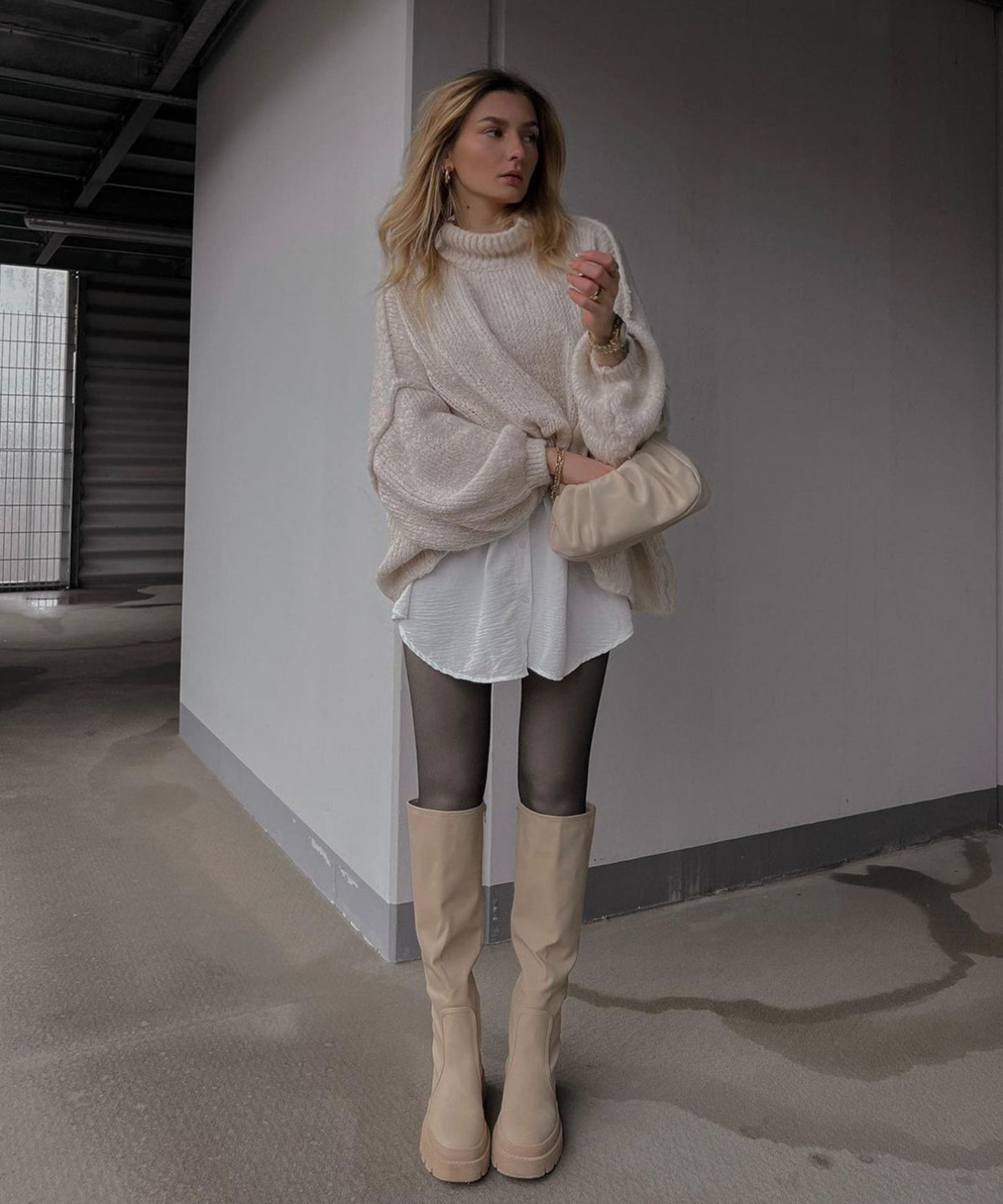 Luvira | Oversize’owy damski sweter z miękkiej dzianiny