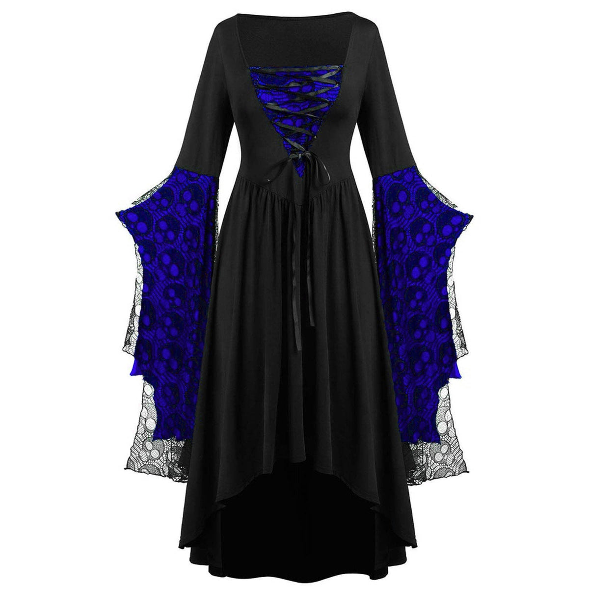 Sibyl - Elegancka sukienka maxi z koronką dla kobiet