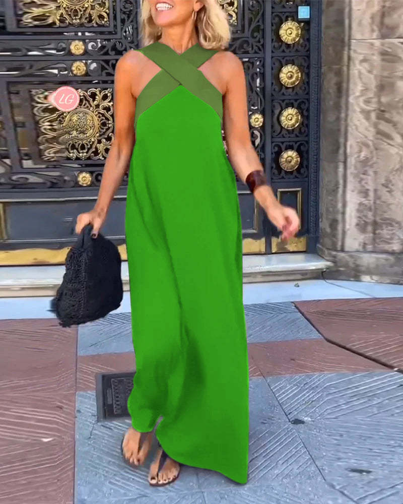 Etty | Damska suknia wieczorowa typu maxi marki Fallon