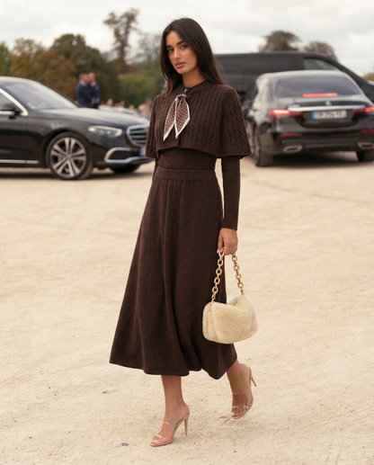 Claudia | Elegancki dzianinowy komplet damski co-ord, stylowy i wygodny