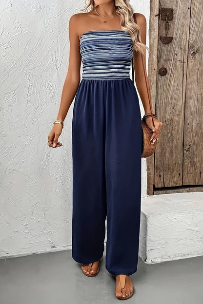 Liliana | Damski kombinezon letni lekki uniwersalny styl casual