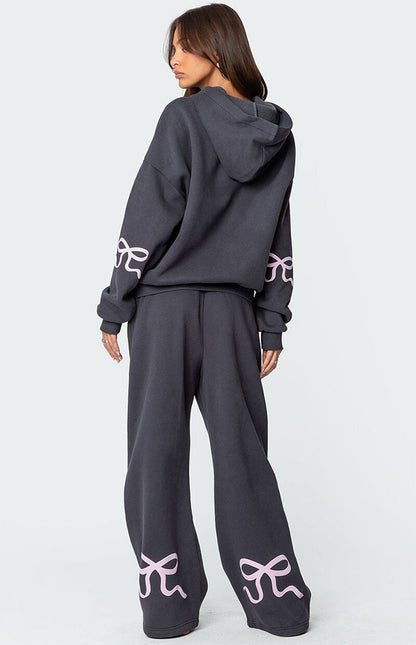 Delilah I Loungewear Niezbędny zestaw oversize'owej bluzy z kapturem i spodni
