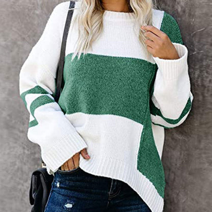 Pearl - Pasiasta sweter damski