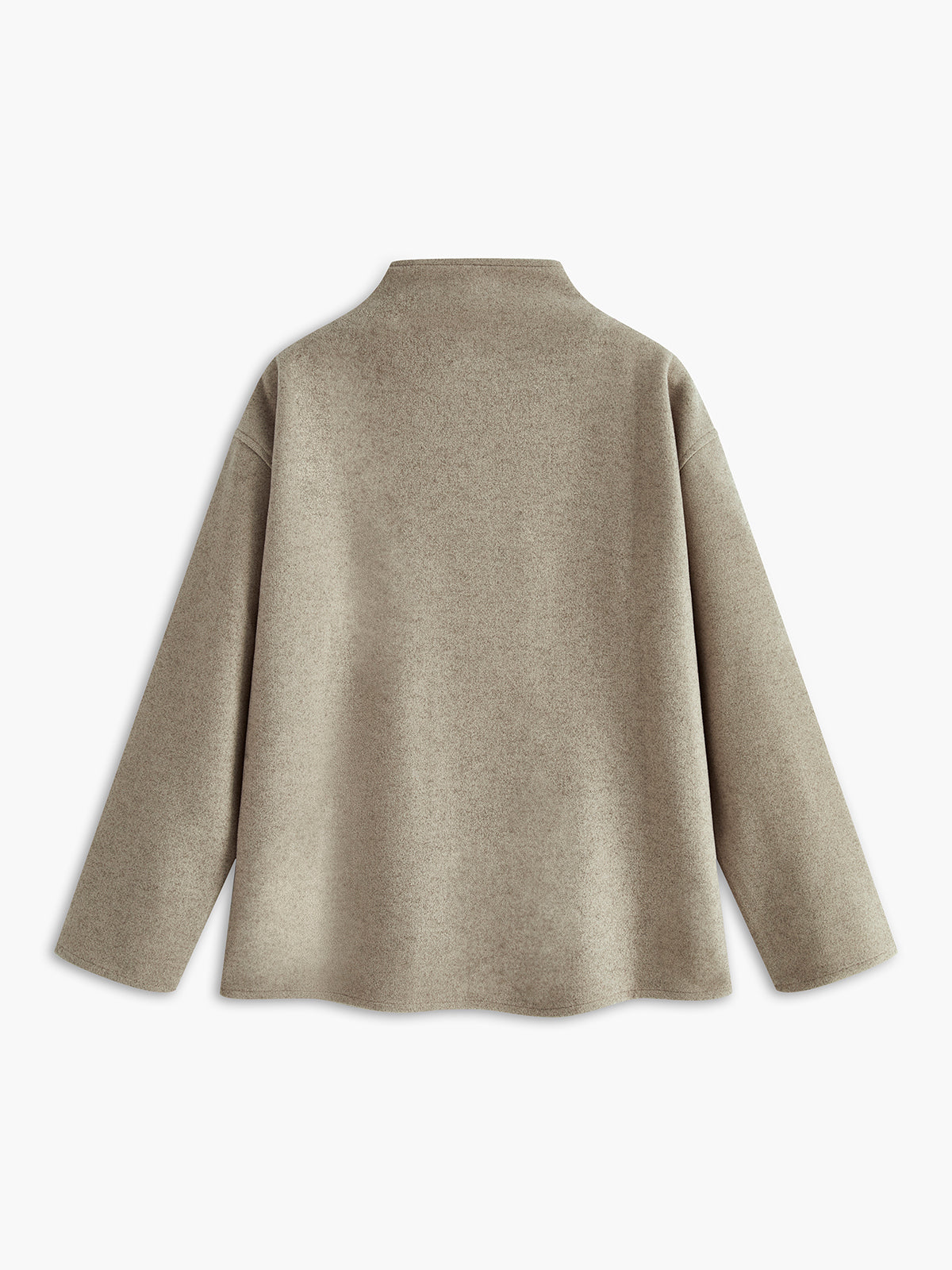 Bailey | Oversized damski płaszcz koszulowy