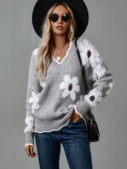 Jenny | Damski elegancki sweter klasyczny i stylowy