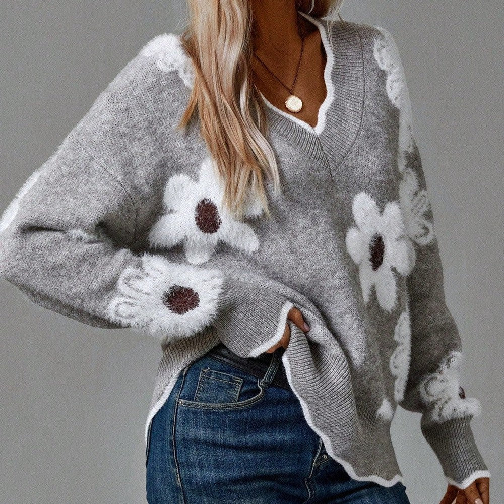 Jenny | Damski elegancki sweter klasyczny i stylowy