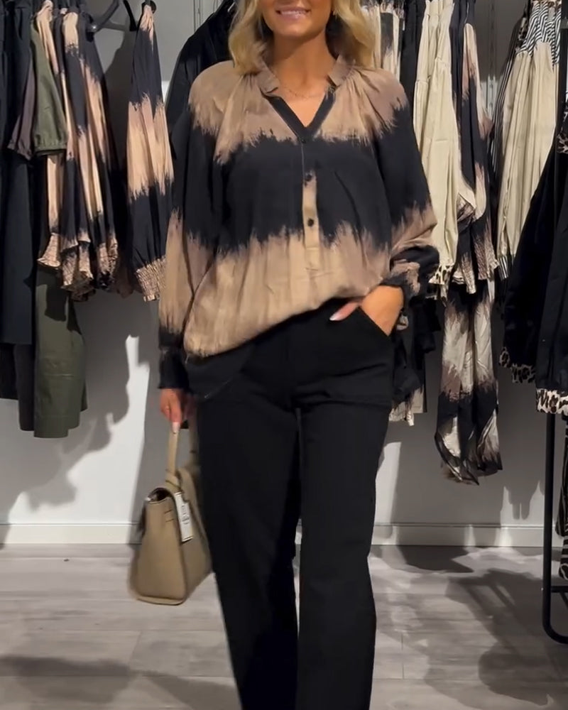 Lorraine | Bluzka damska taliowana z guzikami, elegancka i odpowiednia