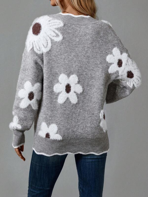 Jenny | Damski elegancki sweter klasyczny i stylowy