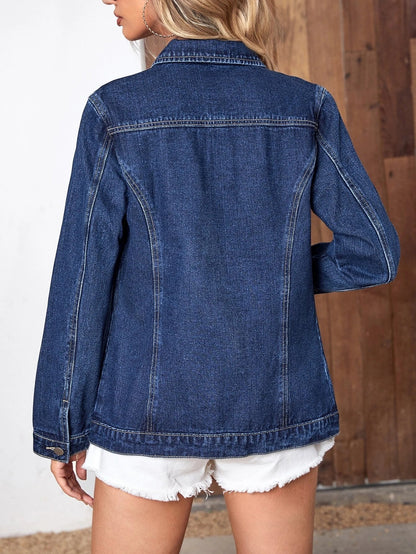Melinda | Oversize’owa kurtka damska jeansowa, casualowa i stylowa