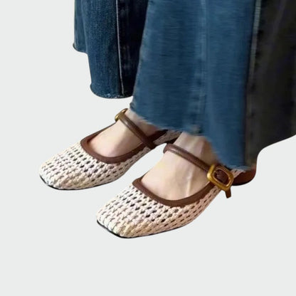 Dorothy | Damskie wygodne buty Mary Jane z ozdobnym detalem