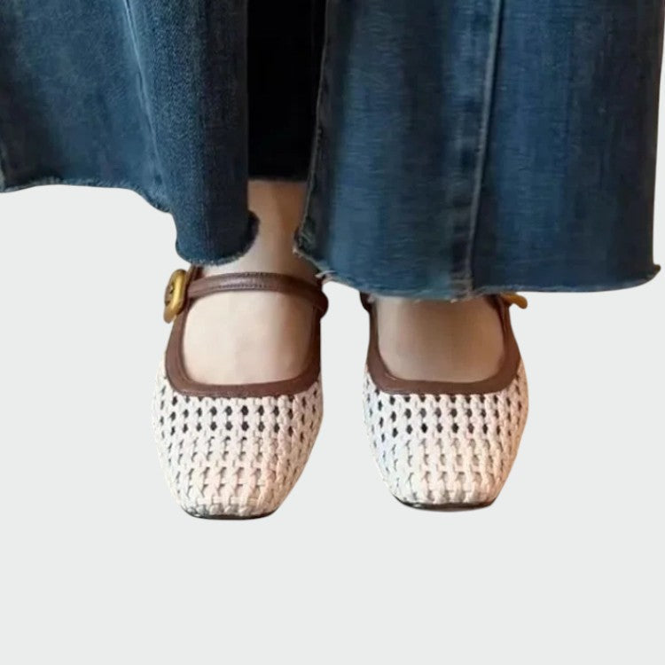 Dorothy | Damskie wygodne buty Mary Jane z ozdobnym detalem