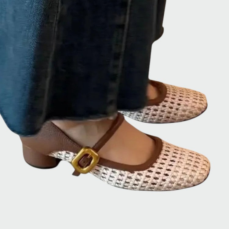 Dorothy | Damskie wygodne buty Mary Jane z ozdobnym detalem