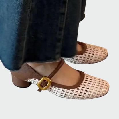 Dorothy | Damskie wygodne buty Mary Jane z ozdobnym detalem