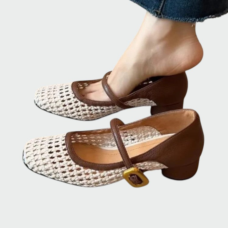 Dorothy | Damskie wygodne buty Mary Jane z ozdobnym detalem