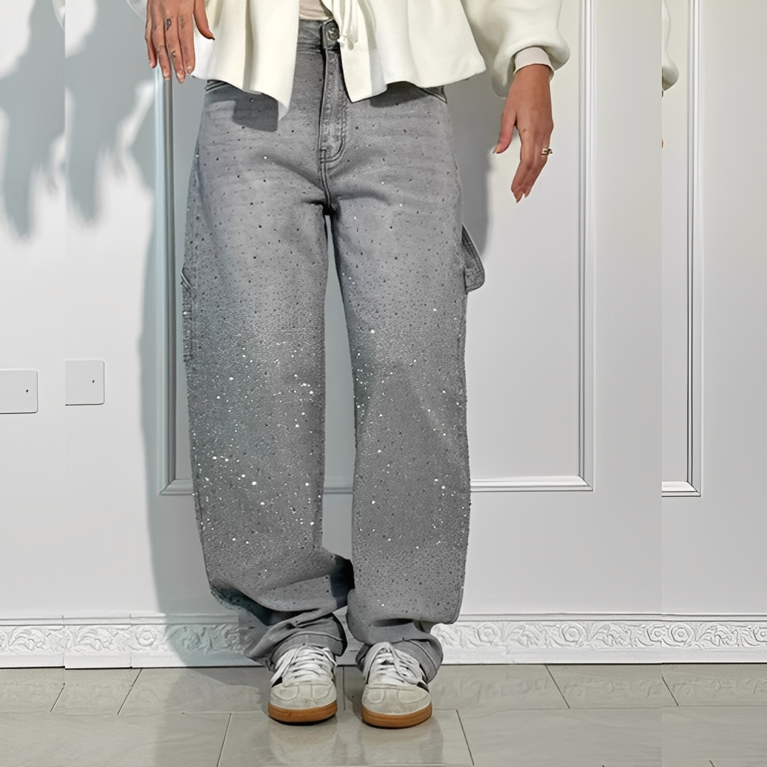 Grace | Eleganckie damskie dżinsy oversize