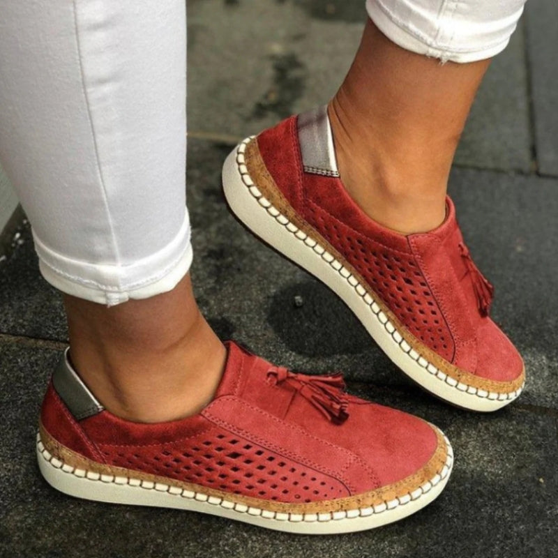 Elvina - Damska ortopedyczne buty wsuwane | Oddychające