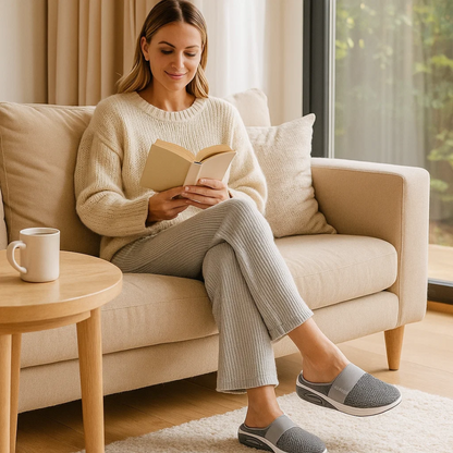 Pepper | Kapcie ergonomiczne domowe unisex zapewniające wysoki komfort noszenia