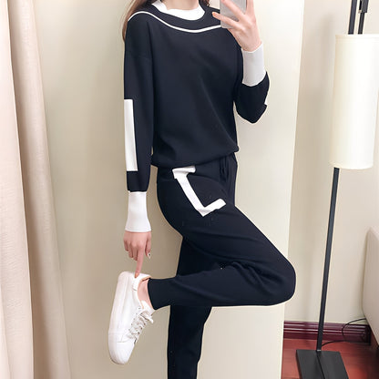 Regina - Nowoczesny dzianinowy dres dla kobiet