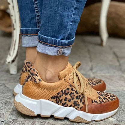 Carmelita I Damskie buty z nadrukiem panterki