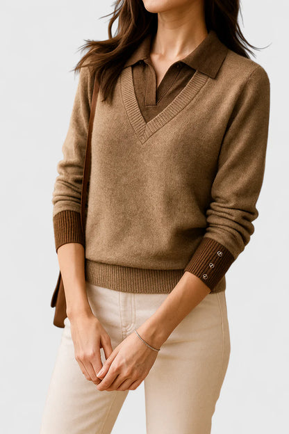 Dora | Damski elegancki sweter klasyczny i stylowy