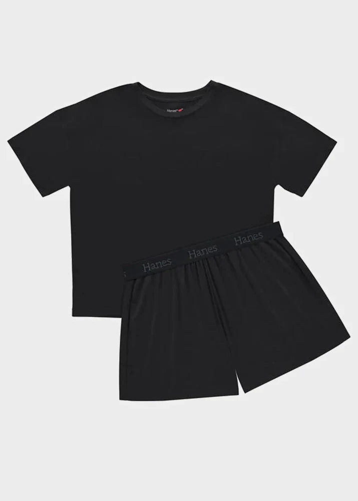 Micah | Damski 2-częściowy komplet loungewear z oversize T-shirtem
