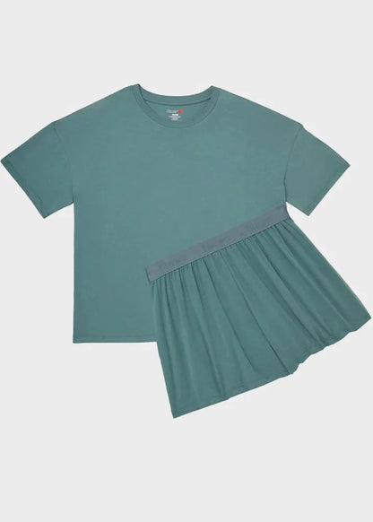 Micah | Damski 2-częściowy komplet loungewear z oversize T-shirtem