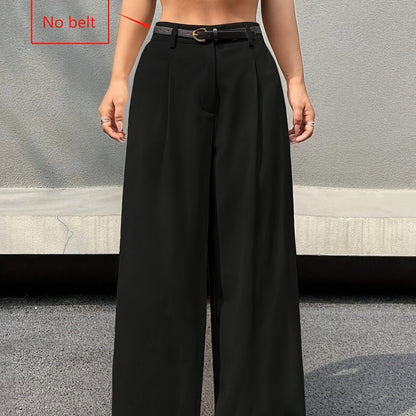 Valenora | Hoge taille broek met wijde pijpen voor dames
