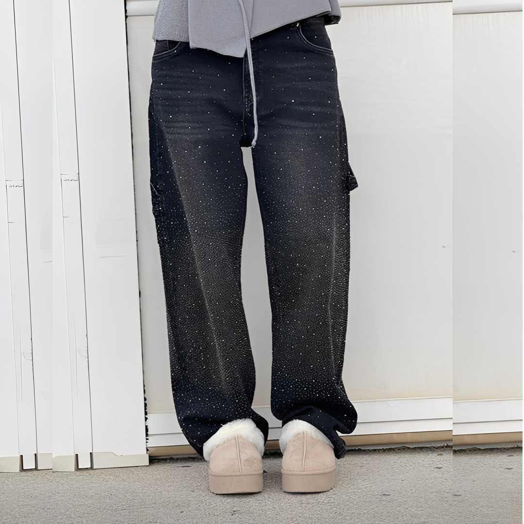 Grace | Eleganckie damskie dżinsy oversize