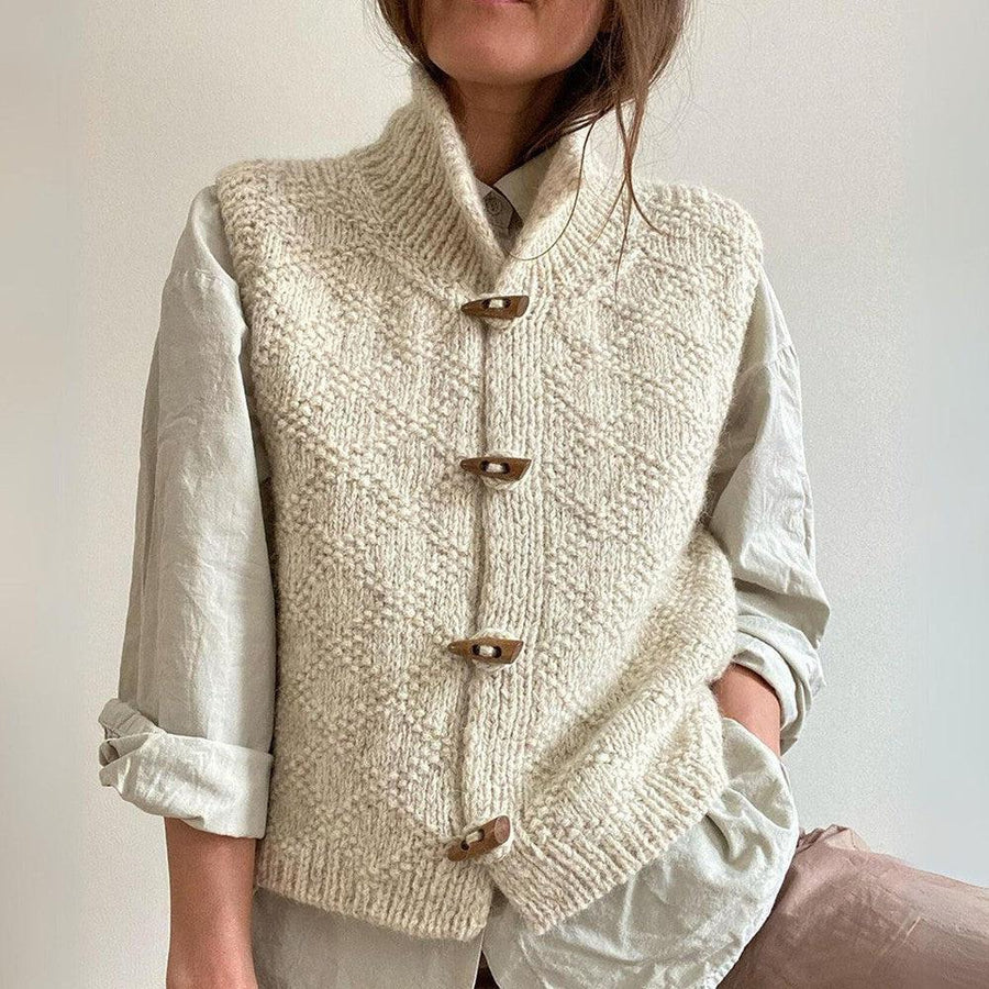 Katina – nowoczesny damski sweter z dzianiny – jesień