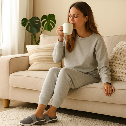 Pepper | Kapcie ergonomiczne domowe unisex zapewniające wysoki komfort noszenia