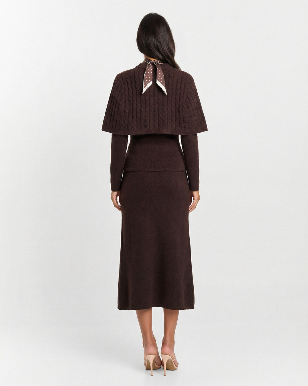 Claudia | Elegancki dzianinowy komplet damski co-ord, stylowy i wygodny