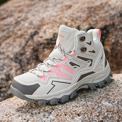 Thalina - Unisex buty trekkingowe outdoor – wodoodporne, amortyzujące, z wysoką cholewką
