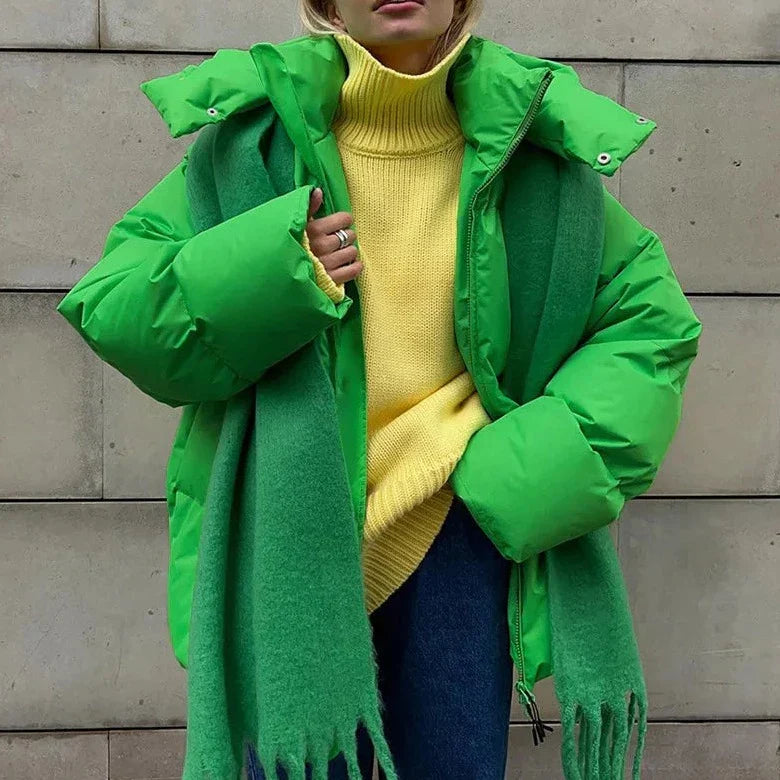 Bianka | Damska kurtka puchowa oversize