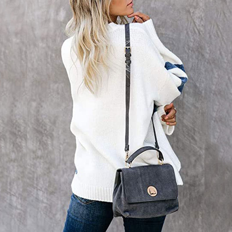 Pearl - Pasiasta sweter damski