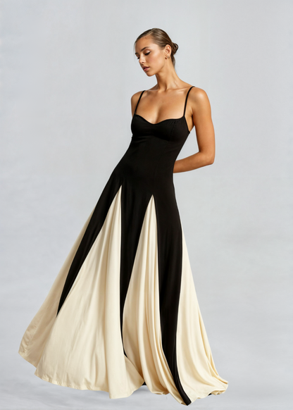 Cary | Damska elegancka sukienka maxi