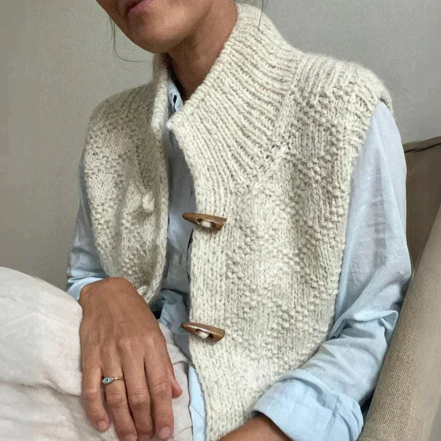 Katina – nowoczesny damski sweter z dzianiny – jesień