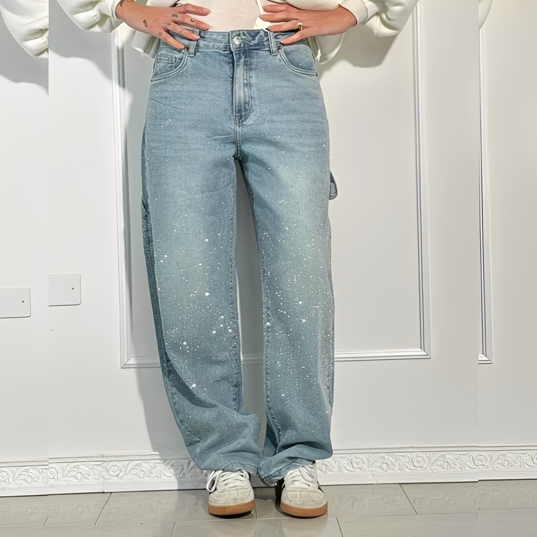 Grace | Eleganckie damskie dżinsy oversize