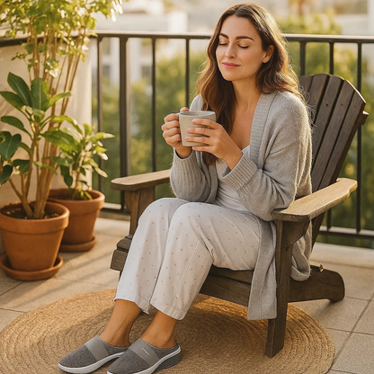 Pepper | Kapcie ergonomiczne domowe unisex zapewniające wysoki komfort noszenia