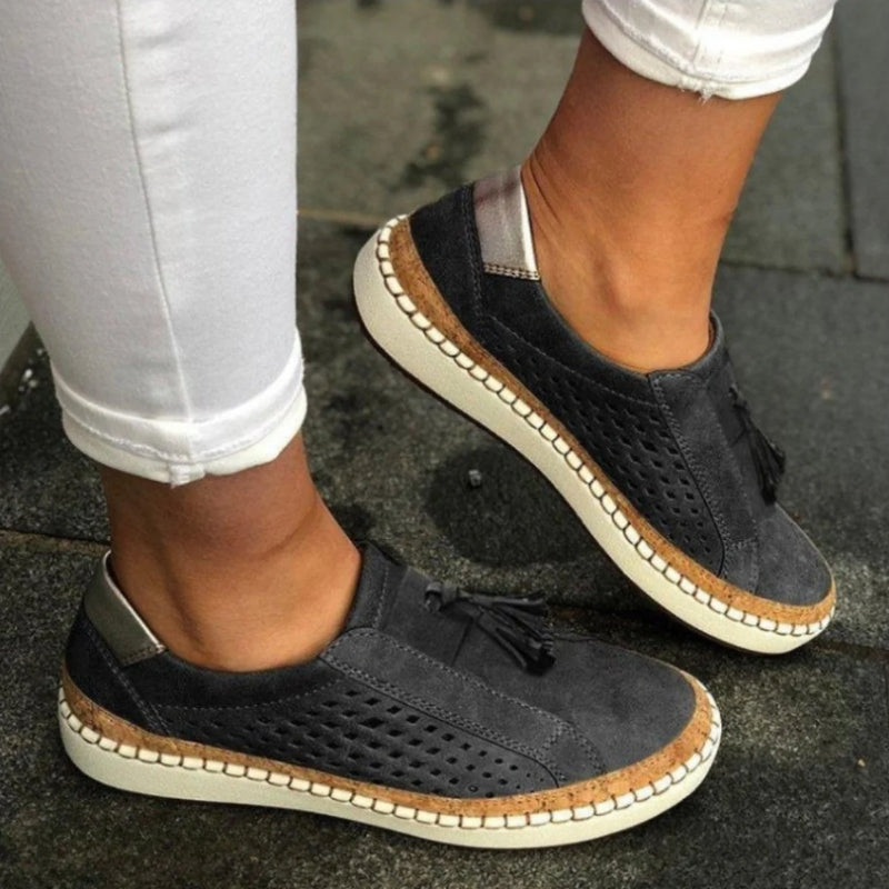 Elvina - Damska ortopedyczne buty wsuwane | Oddychające