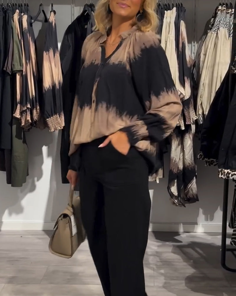Lorraine | Bluzka damska taliowana z guzikami, elegancka i odpowiednia