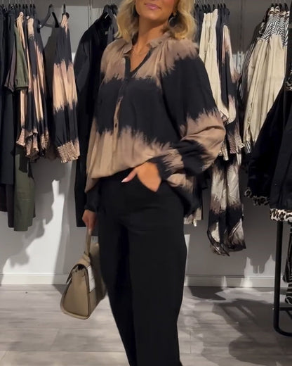 Lorraine | Bluzka damska taliowana z guzikami, elegancka i odpowiednia