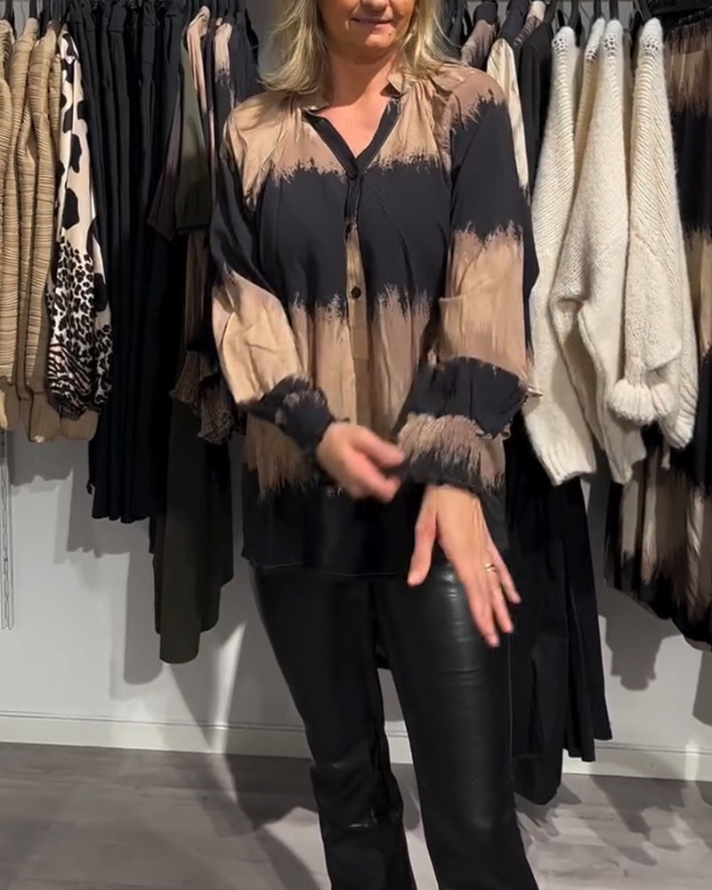 Lorraine | Bluzka damska taliowana z guzikami, elegancka i odpowiednia