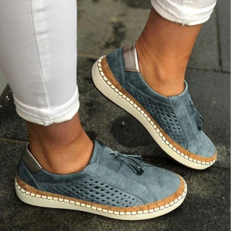 Elvina - Damska ortopedyczne buty wsuwane | Oddychające