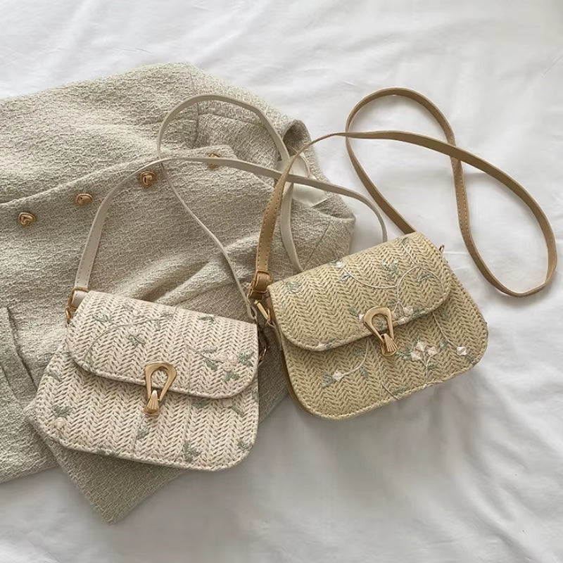 Lettice | Torebka damska elegancka na ramię z ozdobnym zapięciem stylowa