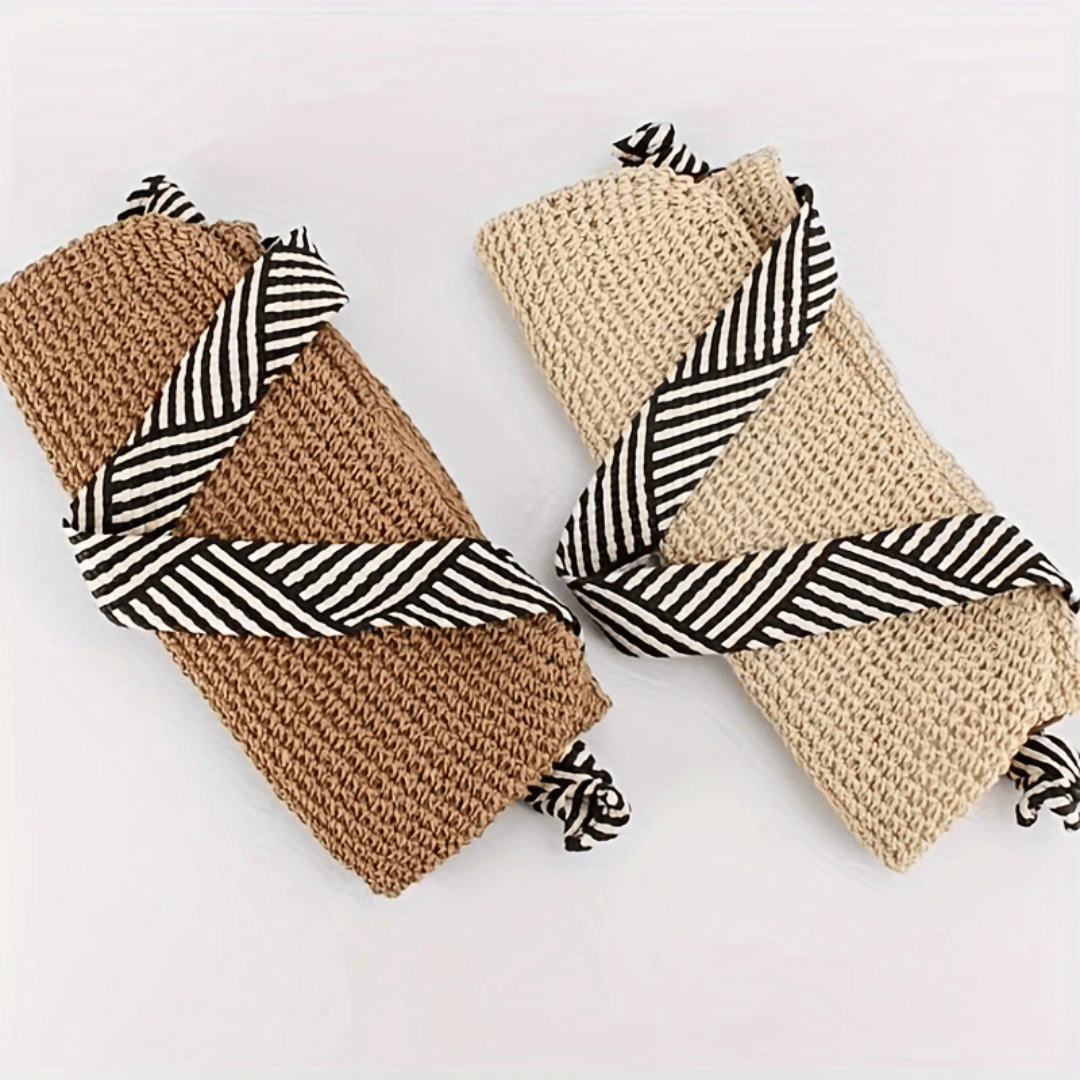 Casey | Torebka damska boho typu shopper na lato pojemna casual